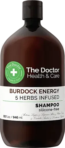 Шампунь The Doctor Health&Care Burdock Energy 5 Herbs Infused Shampoo, 946 ml