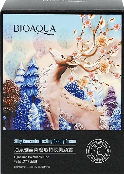 Консилер-кушон для обличчя Silky BIOAQUA Natural тон 01, 15 г