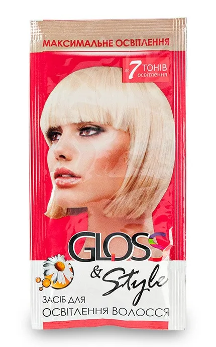 Засіб для освітлення волосся Gloss & Style 30 г