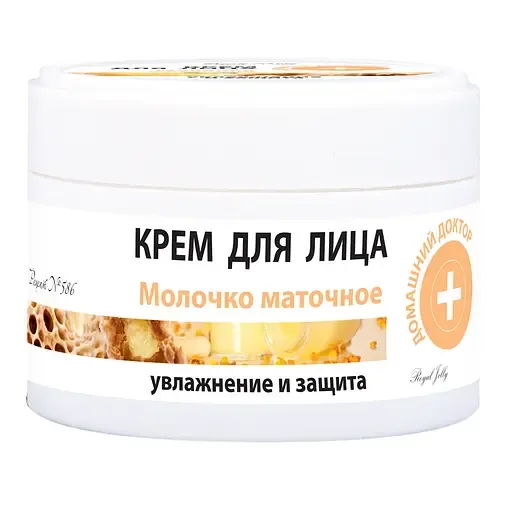 Крем для обличчя Домашний Доктор Молочко маточне, 100 мл