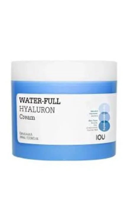 Зволожуючий крем для обличчя IOU Water-Full Hyaluron Cream 300 мл