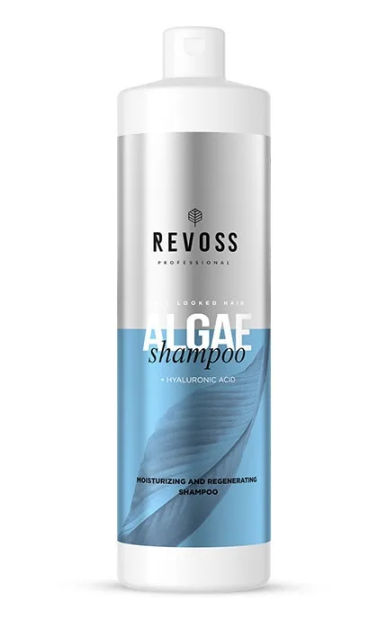 Зволожувальний шампунь для волосся Revoss Professional Algae Shampoo 900 мл