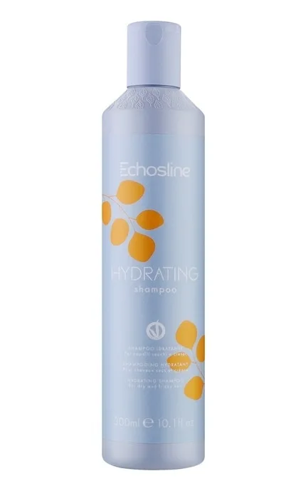 Зволожувальний шампунь Echosline Hydrating Shampoo для сухого та неслухняного волосся 300 мл