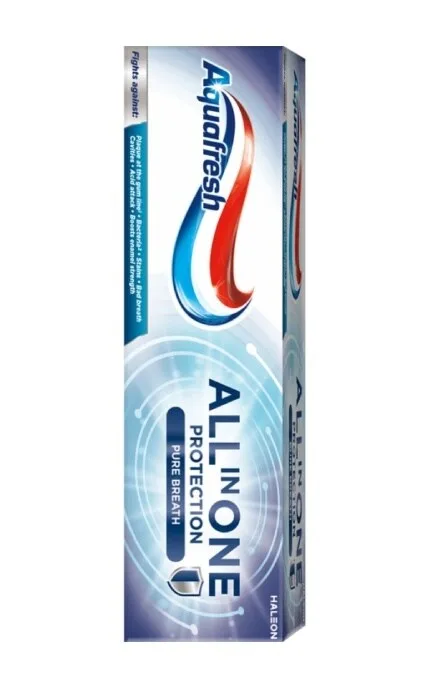 Зубна паста Aquafresh All In One Свіже дихання 75 мл