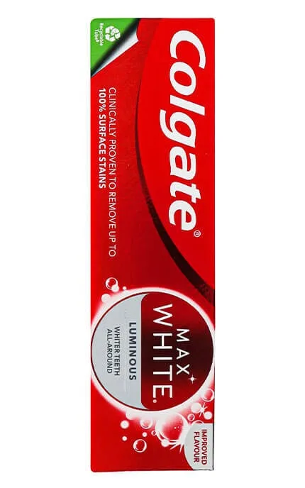Зубна паста Colgate Max White Luminous 75 мл