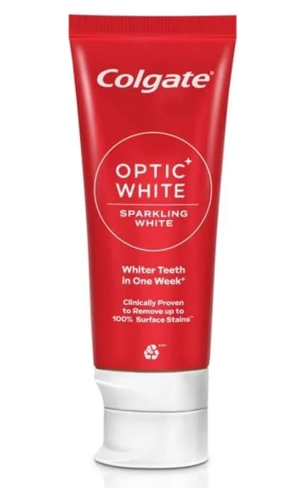 Зубна паста Colgate Optic White Сяюче Відбілювання 75 мл