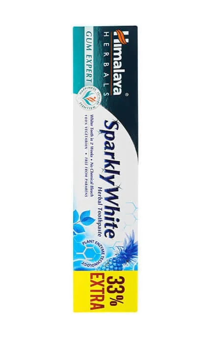 Зубна паста Himalaya Herbals Sparkly White для сяючих зубів 75 мл