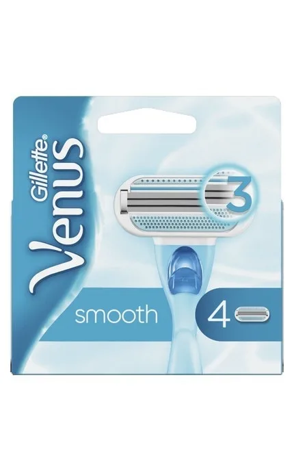Змінні картриджі для гоління Gillette Venus Smooth 4 шт