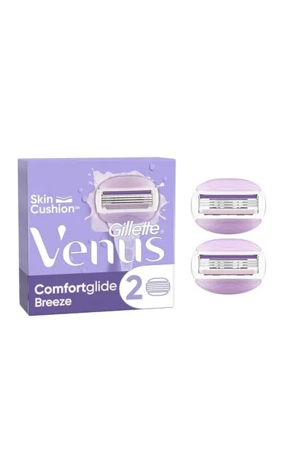 Змінні картриджі для гоління Venus Breeze з гелевою смужкою 2 шт