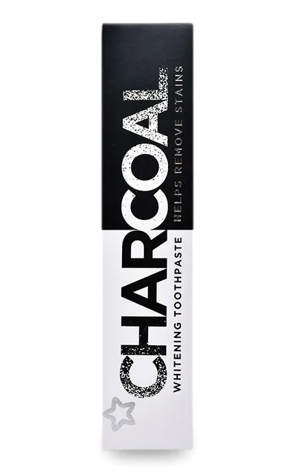Зубна паста вугільна Superdrug Charcoal Відбілююча 75 мл