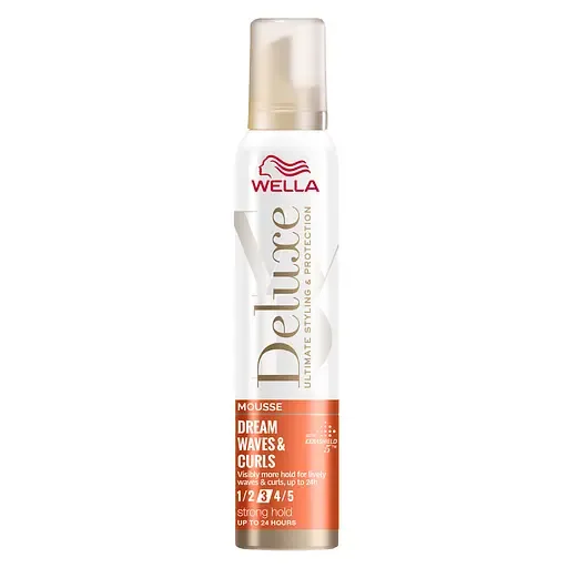 Мус для волосся Wella Deluxe Розкішний блиск, Сильна фiксацiя, 200 мл