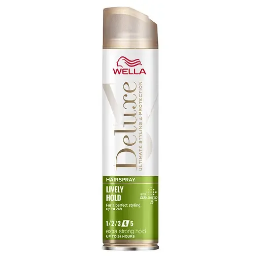 Лак для волосся Wella Deluxe Lively Hold Екстрасильна фіксація, 250 мл