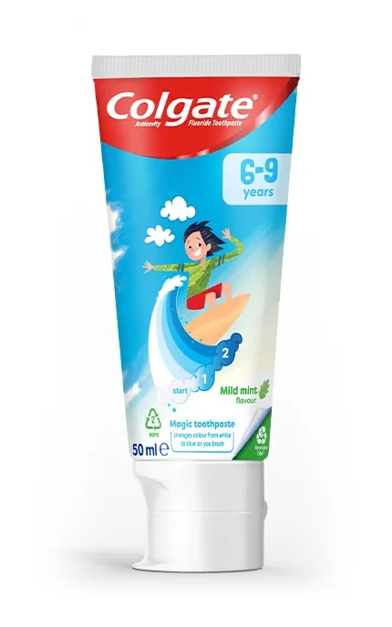 Зубна паста для дітей 6-9 років Colgate з фторидом 50 мл