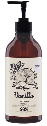 Рідке мило для рук Yope Vanilla & Cinnamon, 500 мл