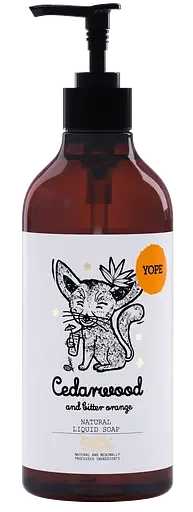 Рідке мило для рук Yope Cedarwood, 500 мл