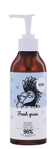 Шампунь Yope Fresh Grass, для жирного волосся, 300 мл