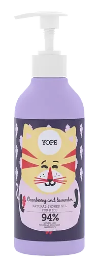 Дитячий гель для душу Yope Cranberry&Lavender, 400 мл