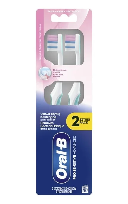 Зубна щітка Oral-B Pro-Sensitive Advanced Екстрам'якої жорсткості 2 шт