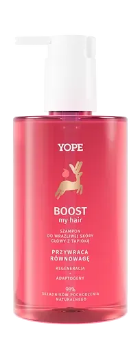 Шампунь Yope Boost, для чутливої шкіри голови, 300 мл