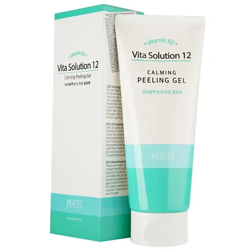 Пілінг-гель для обличчя Jigott Vita Solution 12 Calming Peeling Gel заспокійливий 180 мл