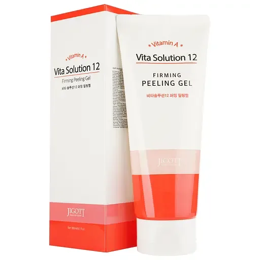 Пілінг-гель для обличчя Jigott Vita Solution 12 Firming Peeling Gel підтягувальний 180 мл