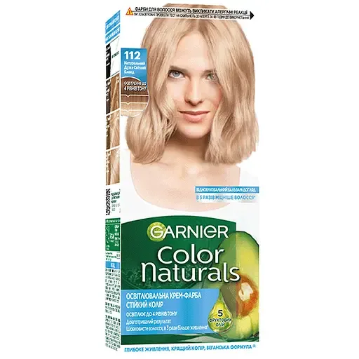 Фарба для волосся Garnier Color Naturals відтінок 112 натуральний блонд 110 мл (C6600600)