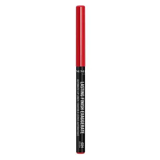 Олівець для губ Rimmel Lasting Finish Exaggerate відтінок 024 (Red Diva) 0.35 г (8000019858681)