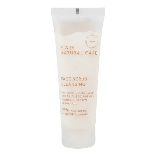 Скраб для обличчя Ziaja Natural Care м'який, зволожуючий, 70 мл