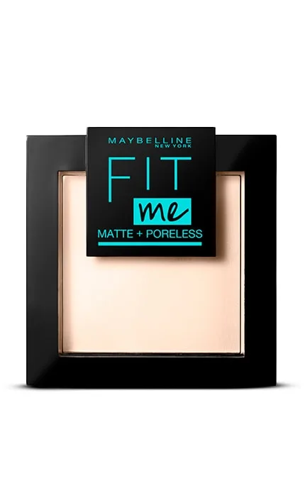 Компактна пудра для обличчя матуюча Maybelline New York Fit Me Matte&Poreless 105 Natural Ivory 1 шт