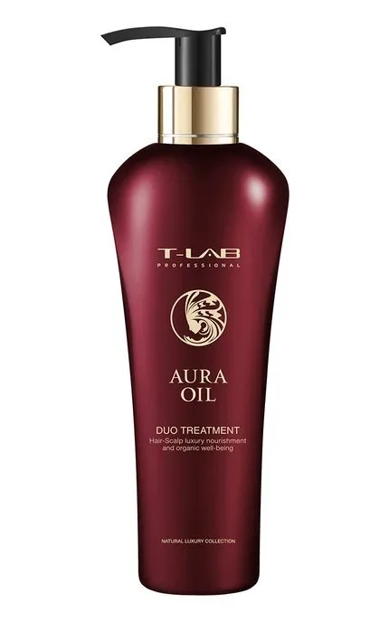 Кондиціонер T-LAB Professional Aura Oil Duo Treatment для м'якості й еластичності волосся 300 мл