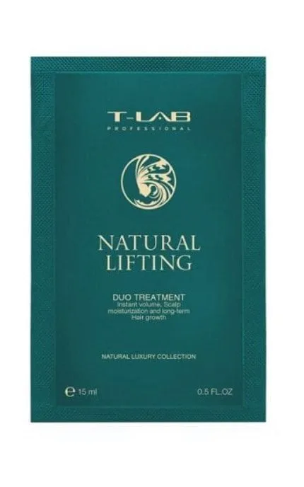 Кондиціонер T-LAB Professional Natural Lifting Duo Treatment для збільшення об'єму волосся 15 мл