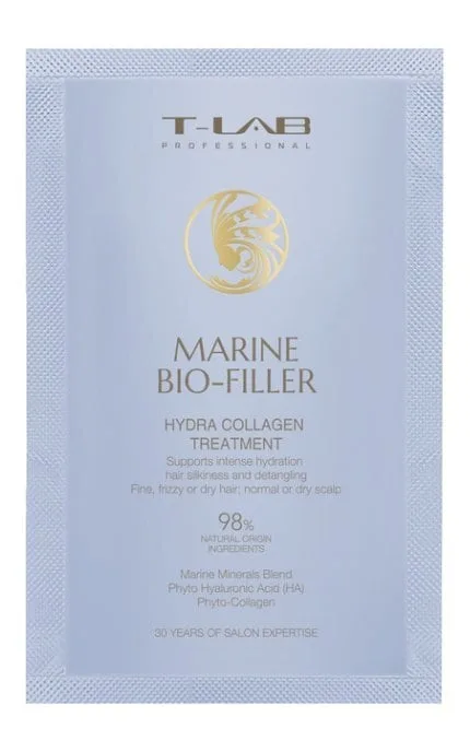 Кондиціонер для волосся T-Lab Professional Marine Bio-Filler Hydra Collagen Treatment 15 мл