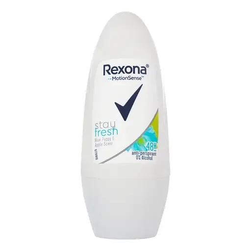 Антиперспірант кульковий Rexona Блакитний мак та яблуко, 50 мл