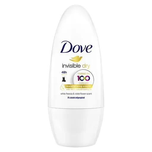 Антиперспірант Dove кульковий Невидимий, 50 мл