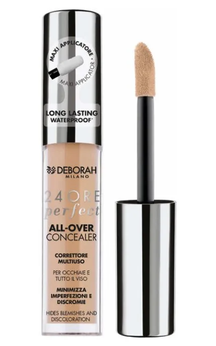 Консилер для обличчя Deborah 24Ore Perfect All-Over Concealer Водостійкий 04 Apricot 5.5 г