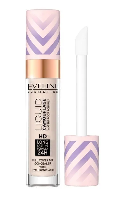 Консилер для обличчя Eveline Liquid Camouflag 01 Light Porcelain 7 мл