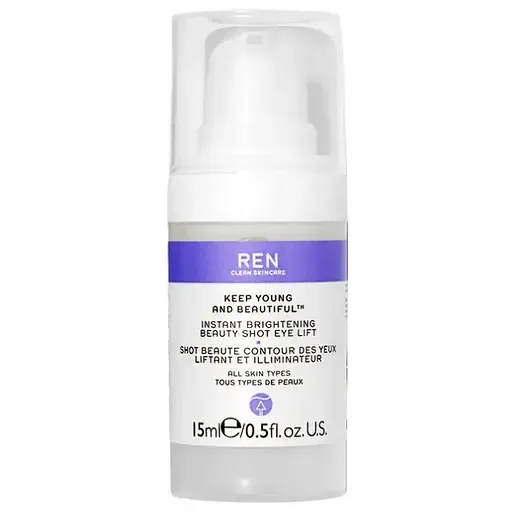 Ліфтінг гель-крем для контуру очей Ren Keep Young And Beautiful Instant Brightening Beauty Shot Eye Lift, 15 мл