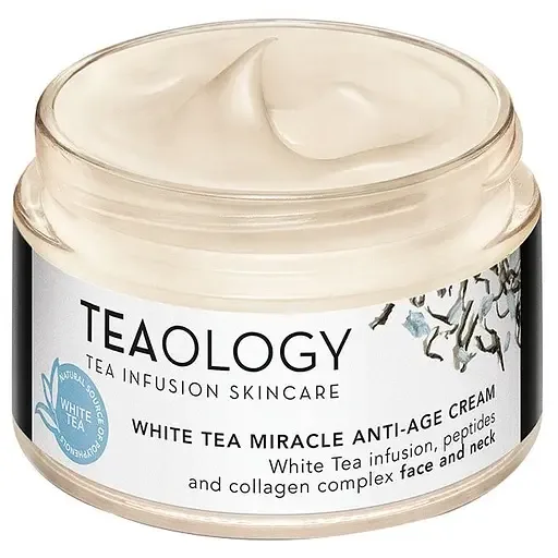 Антивіковий крем для обличчя Teaology White tea, 50 мл