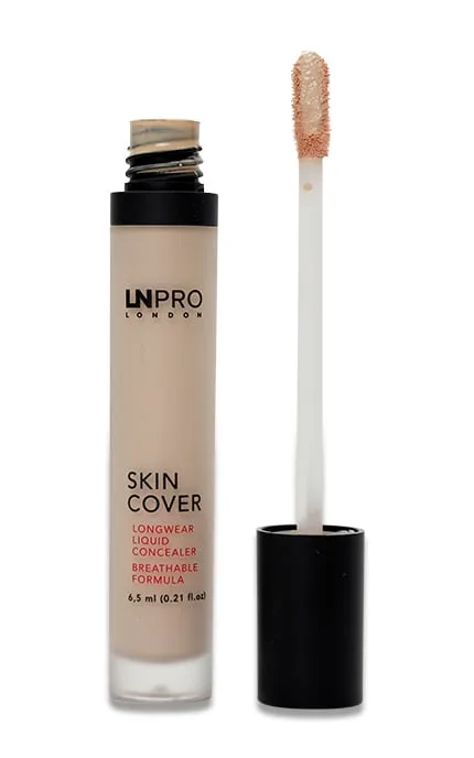 Консилер для обличчя LN Pro Skin Cover Longwear Liquid Concealer тон 101 Порцеляна 65 мл