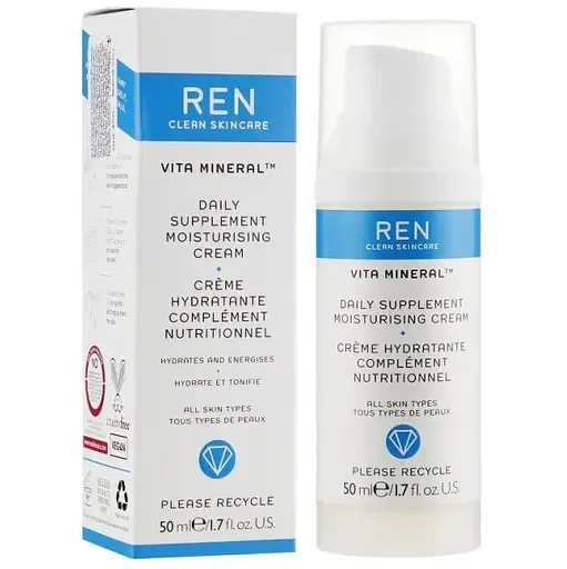 Оживляючий денний крем Ren Vita Mineral Daily Supplement Moisturising Cream, 50 мл