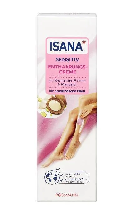 Крем для депіляції тіла Isana Sensetive 150 мл