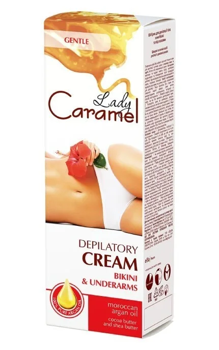 Крем для депіляції тіла Lady Caramel Ніжний 100 мл