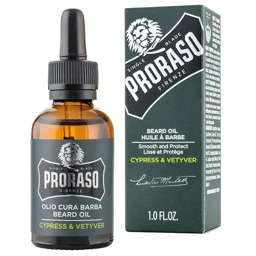 Олія для догляду за бородою Proraso beard oil Cypress&Vetyver 30 мл