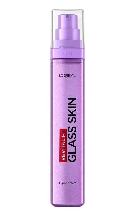Крем для надання сяйва шкірі обличчя L'Oreal Paris Revitalift Filler Glass Skin Liquid Cream 50 мл