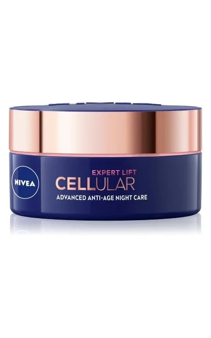 Крем для обличчя Nivea Hyaluron Cellular Filler нічний антивіковий філлер проти зморшок 50 мл