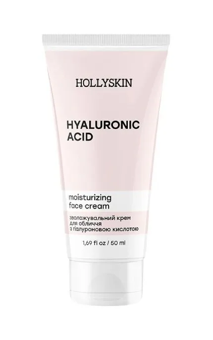 Крем для обличчя Hollyskin Hyaluronic Acid Face Cream з гіалуроновою кислотою 50 мл