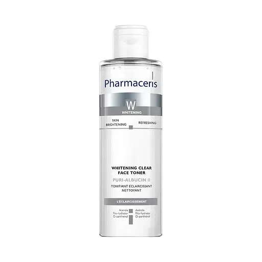 Відбілюючий тонік для обличчя Pharmaceris W Puri-Albucin II, 200 мл (E14702)