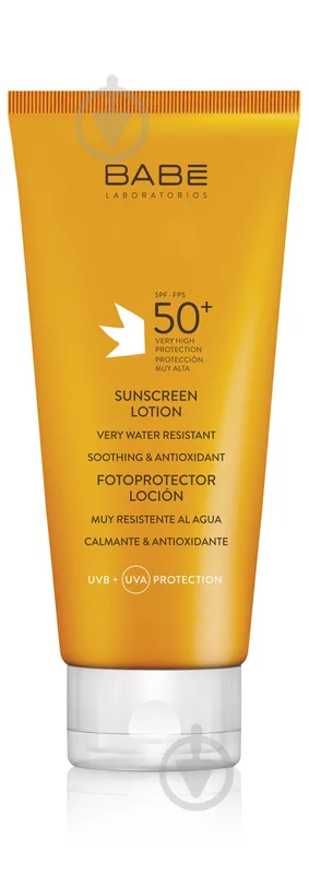 Сонцезахисний лосьйон для тіла Babe Laboratorios Sun Protection SPF 50+, 200 мл