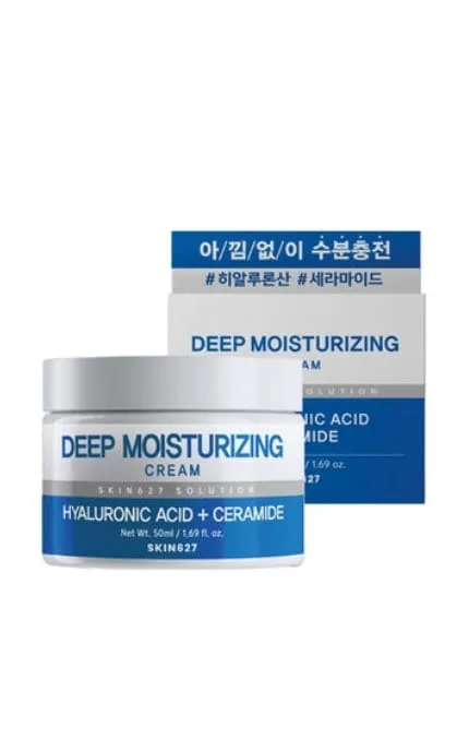 Крем для обличчя Skin627 Moisturizing Cream інтенсивне зволоження для всіх типів шкіри 50 мл