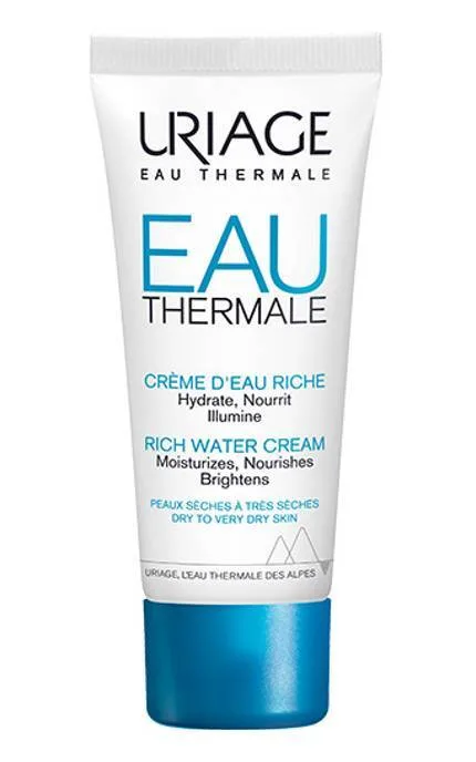 Крем для обличчя Uriage Eau Thermale Rich Water Cream зволожувальний 40 мл